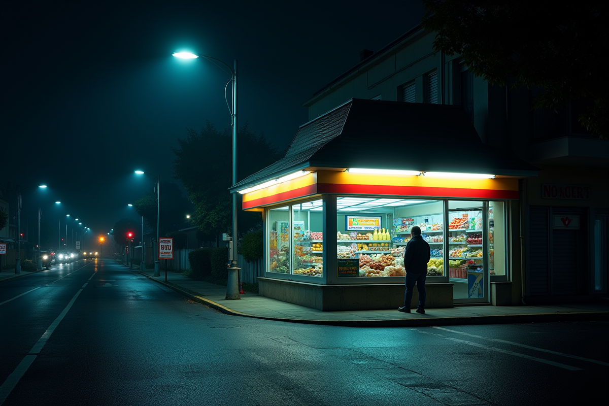 épicerie nuit