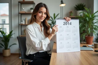 Calendrier 2014 de Clara Morgane, glamour et sensuel